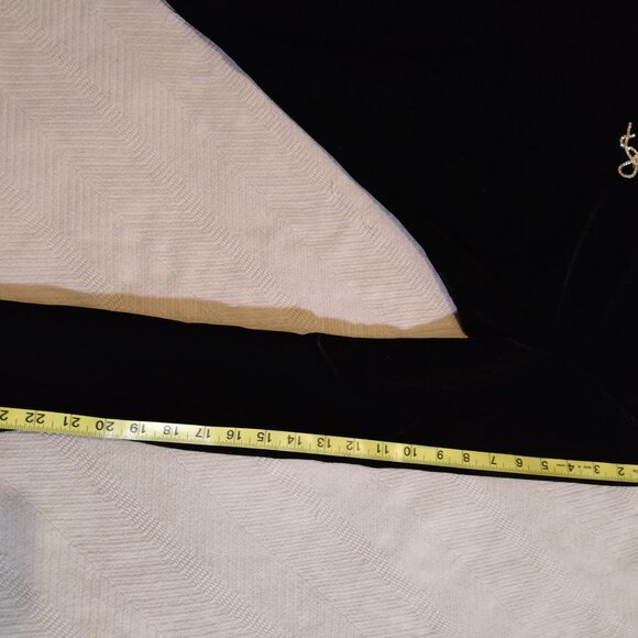 NWT Lucy Paris Dress ONLY $39! RETAIL $90 Velvet Mini Rhinestone Trim Lined Sz M - Picture 8 of 9